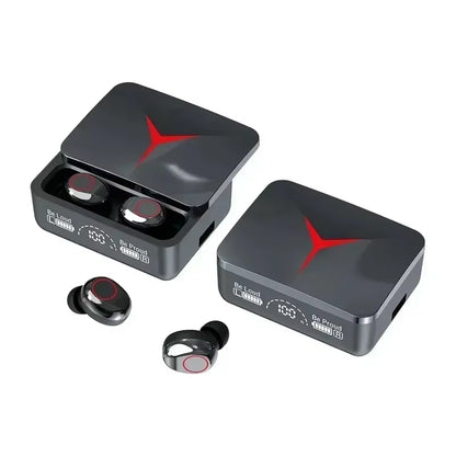 M90 Wireless Headphones TWS Bluetooth Earphones Touch Control Sport Earbuds Hifi Stereo Gaming Headset with Mic for Smartphone