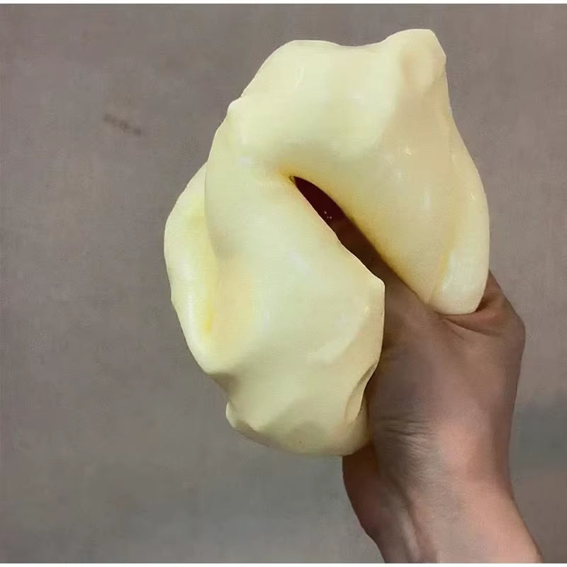 Simulate Cheese Slow Rebound Pinching Office Decompression Slow Rebound Cheese Pinching Ornament Relax and Decompress and Knead.