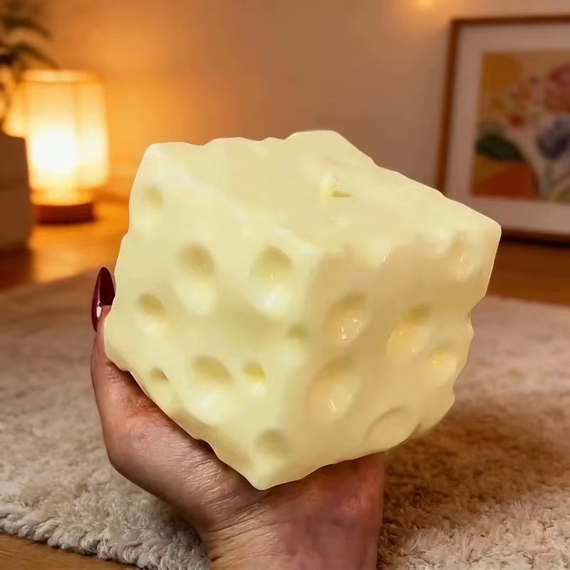 Simulate Cheese Slow Rebound Pinching Office Decompression Slow Rebound Cheese Pinching Ornament Relax and Decompress and Knead.